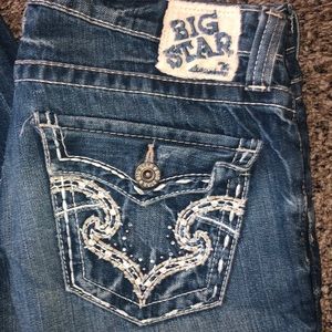 Big Star Medium Wash Flare Jeans✨